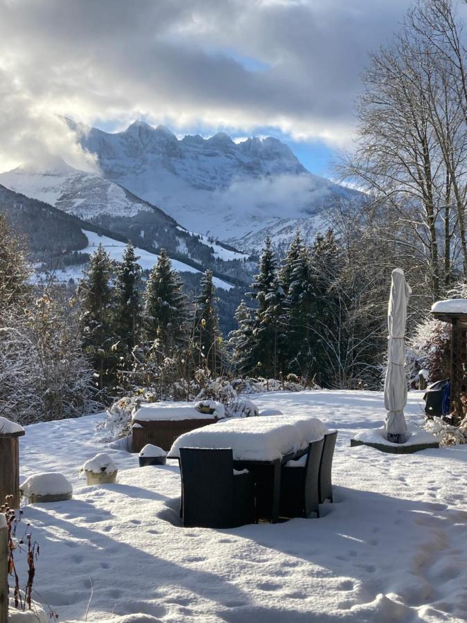 Chalet Ingas Troistorrents Bagian luar foto
